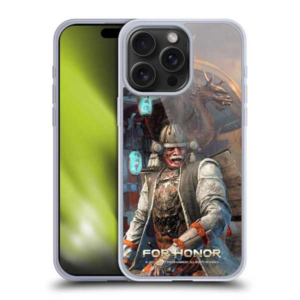For Honor Characters Kensei Soft Gel Case for Apple iPhone 15 Pro Max