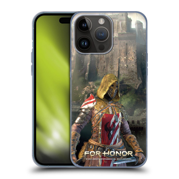 For Honor Characters Peacekeeper Soft Gel Case for Apple iPhone 15 Pro Max