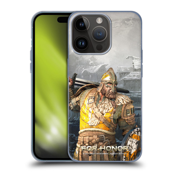 For Honor Characters Warlord Soft Gel Case for Apple iPhone 15 Pro