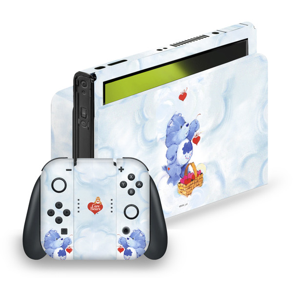 Care Bears Classic Grumpy Vinyl Sticker Skin Decal Cover for Nintendo Switch OLED Bundle