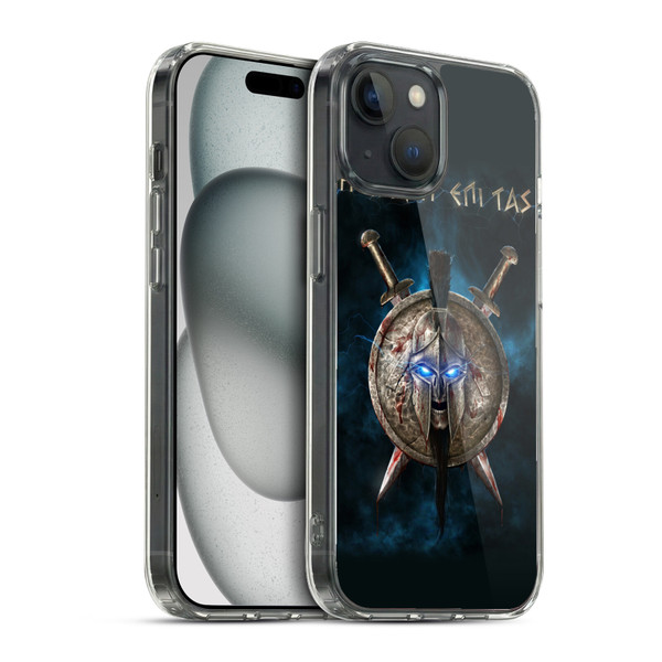 Christos Karapanos Horror 2 Spartan Soft Gel Case for Apple iPhone 15 & MagSafe