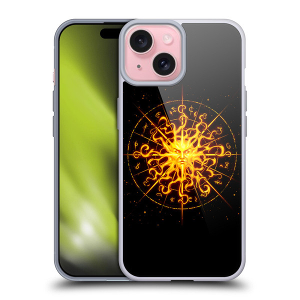 Christos Karapanos Mythical Art Helios Soft Gel Case for Apple iPhone 15