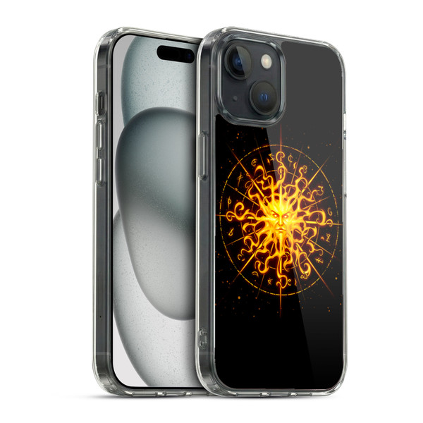 Christos Karapanos Mythical Art Helios Soft Gel Case for Apple iPhone 15 & MagSafe
