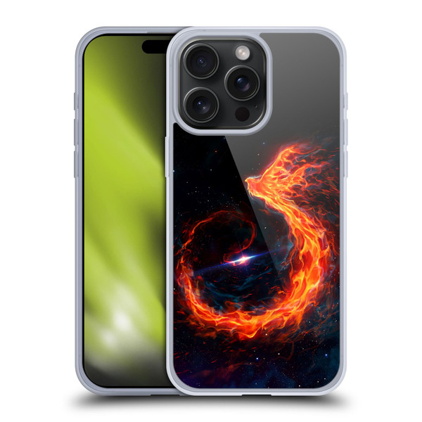 Christos Karapanos Phoenix Out Of Space Soft Gel Case for Apple iPhone 15 Pro Max