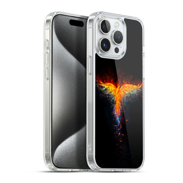 Christos Karapanos Phoenix 2 Bird 3 Soft Gel Case for Apple iPhone 15 Pro Max & MagSafe