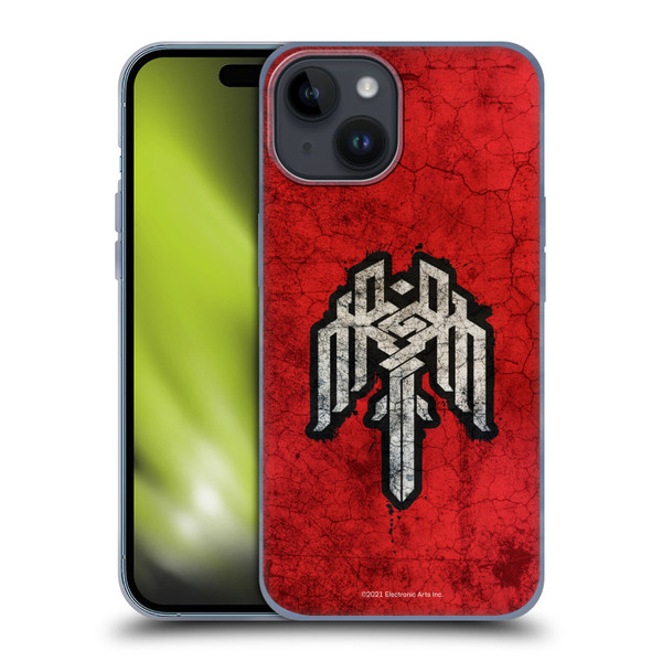 EA Bioware Dragon Age Heraldry Kirkwall Symbol Soft Gel Case for Apple iPhone 15
