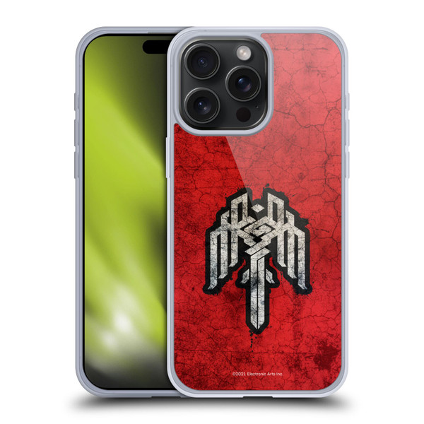 EA Bioware Dragon Age Heraldry Kirkwall Symbol Soft Gel Case for Apple iPhone 15 Pro Max