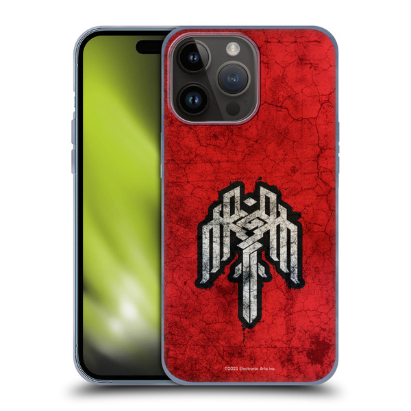 EA Bioware Dragon Age Heraldry Kirkwall Symbol Soft Gel Case for Apple iPhone 15 Pro Max