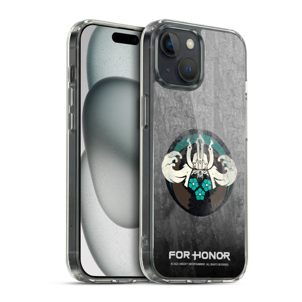 For Honor Icons Samurai Soft Gel Case for Apple iPhone 15 & MagSafe