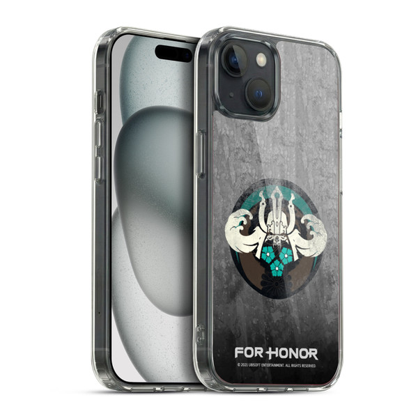 For Honor Icons Samurai Soft Gel Case for Apple iPhone 15 Plus & MagSafe