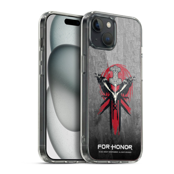 For Honor Icons Viking Soft Gel Case for Apple iPhone 15 Plus & MagSafe