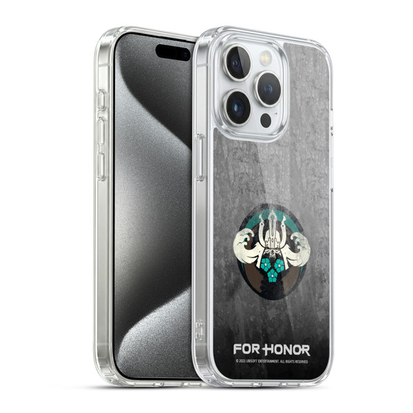 For Honor Icons Samurai Soft Gel Case for Apple iPhone 15 Pro & MagSafe