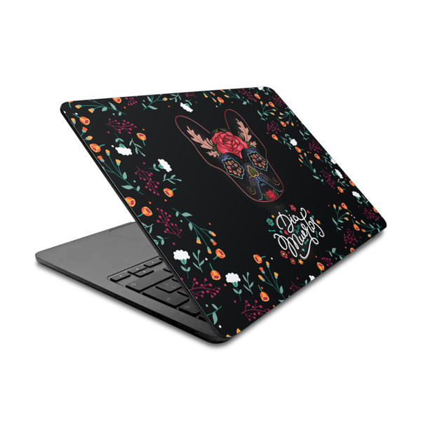 Klaudia Senator French Bulldog Day Of The Dead Vinyl Sticker Skin Decal Cover for Apple MacBook Air 13.6" A2681 (2022)