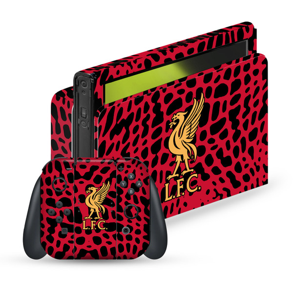 Liverpool Football Club Art Animal Print Vinyl Sticker Skin Decal Cover for Nintendo Switch OLED