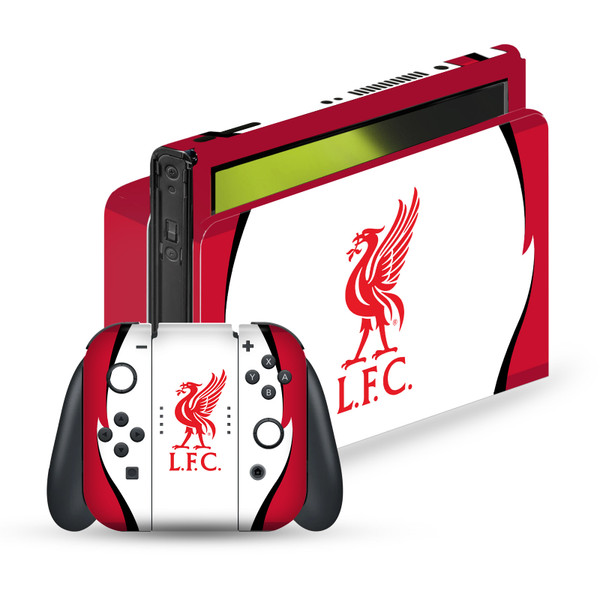 Liverpool Football Club Art Side Details Vinyl Sticker Skin Decal Cover for Nintendo Switch OLED