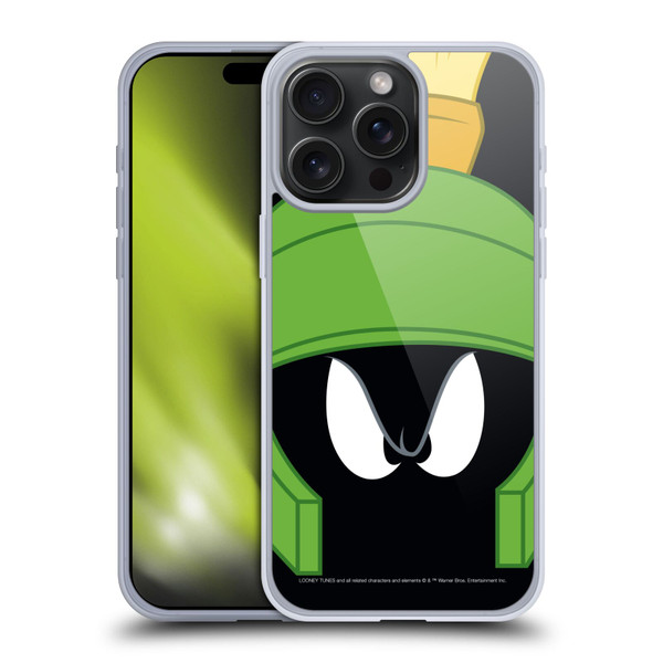 Looney Tunes Full Face Marvin The Martian Soft Gel Case for Apple iPhone 15 Pro Max