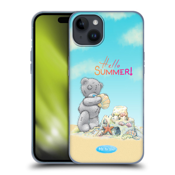 Me To You Classic Tatty Teddy Summer Soft Gel Case for Apple iPhone 15 Plus