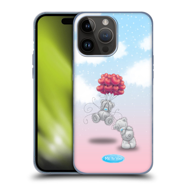 Me To You Classic Tatty Teddy Heart Balloons Soft Gel Case for Apple iPhone 15 Pro Max