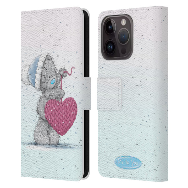 Me To You ALL About Love Find Love Leather Book Wallet Case Cover For Apple iPhone 15 Pro