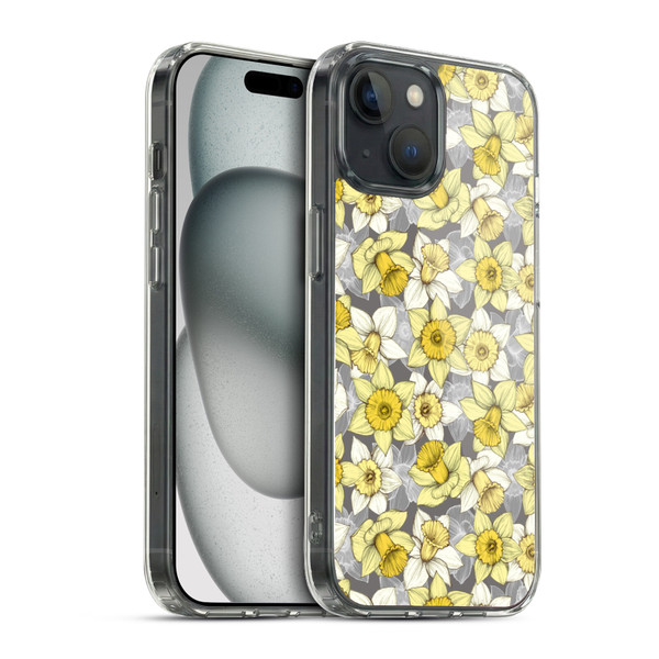 Micklyn Le Feuvre Florals Daffodil Daze Soft Gel Case for Apple iPhone 15 & MagSafe
