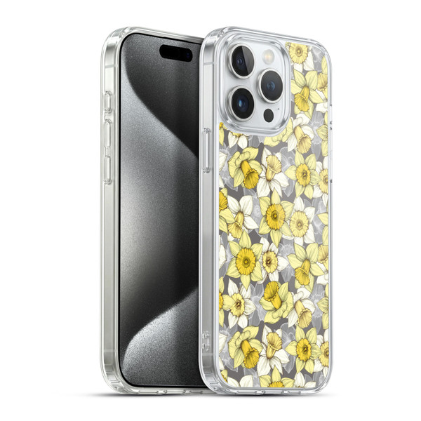Micklyn Le Feuvre Florals Daffodil Daze Soft Gel Case for Apple iPhone 15 Pro Max & MagSafe