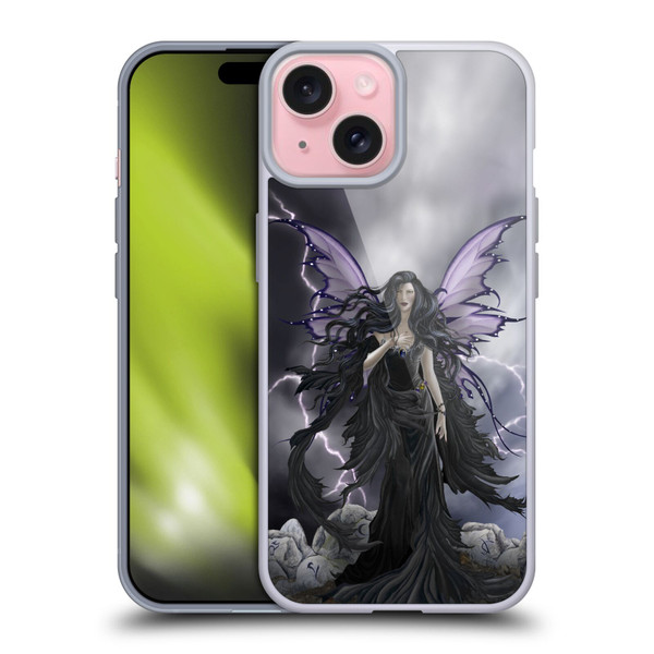 Nene Thomas Gothic Storm Fairy With Lightning Soft Gel Case for Apple iPhone 15