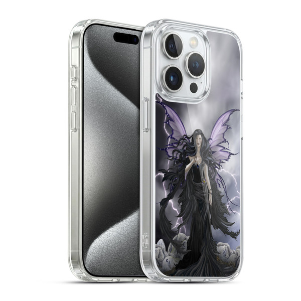 Nene Thomas Gothic Storm Fairy With Lightning Soft Gel Case for Apple iPhone 15 Pro & MagSafe