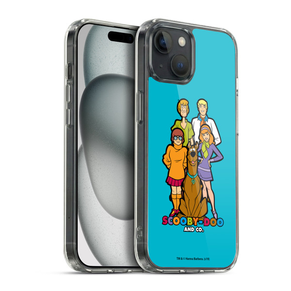 Scooby-Doo Mystery Inc. Scooby-Doo And Co. Soft Gel Case for Apple iPhone 15 Plus & MagSafe
