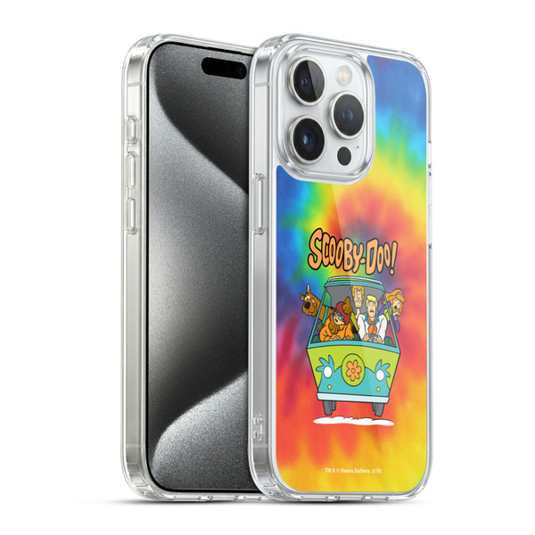 Scooby-Doo Mystery Inc. Tie Dye Soft Gel Case for Apple iPhone 15 Pro & MagSafe