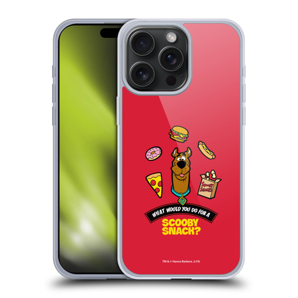 Scooby-Doo Scooby Snack Soft Gel Case for Apple iPhone 15 Pro Max & MagSafe
