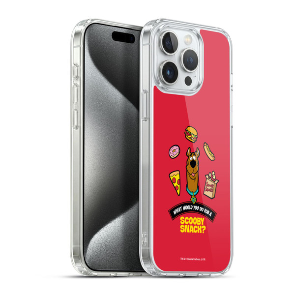 Scooby-Doo Scooby Snack Soft Gel Case for Apple iPhone 15 Pro Max & MagSafe