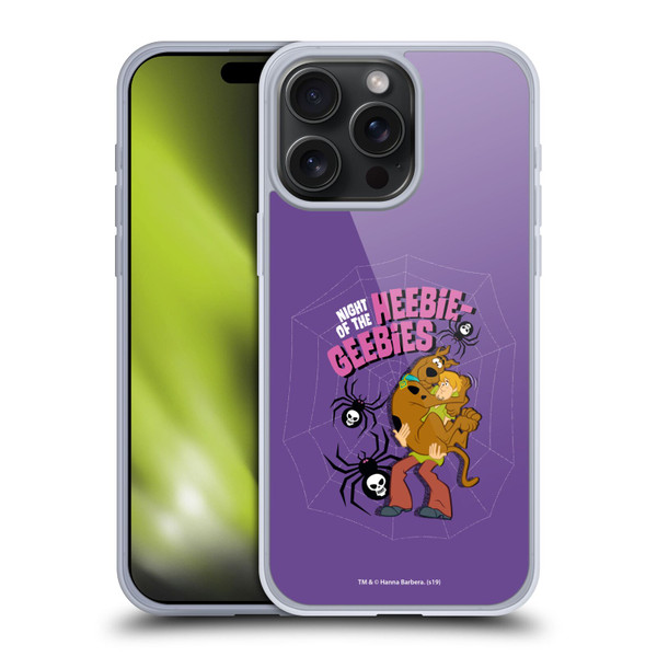 Scooby-Doo Seasons Spiders Soft Gel Case for Apple iPhone 15 Pro Max