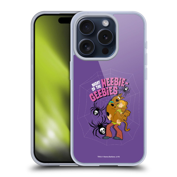 Scooby-Doo Seasons Spiders Soft Gel Case for Apple iPhone 15 Pro