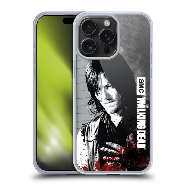 AMC The Walking Dead Gore Wounded Hand Soft Gel Case for Apple iPhone 15 Pro Max