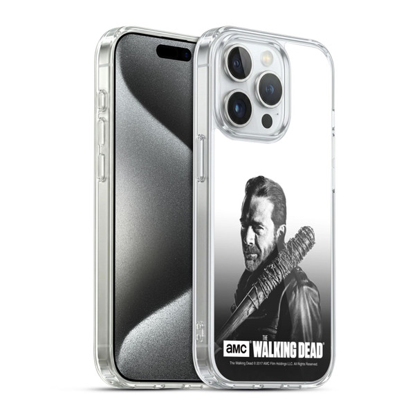 AMC The Walking Dead Filtered Portraits Negan Soft Gel Case for Apple iPhone 15 Pro & MagSafe