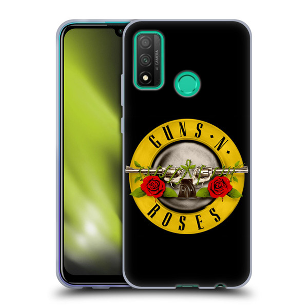 Guns N' Roses Key Art Bullet Logo Soft Gel Case for Huawei P Smart (2020)