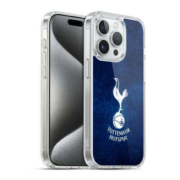 Tottenham Hotspur F.C. Badge Distressed Soft Gel Case for Apple iPhone 15 Pro & MagSafe