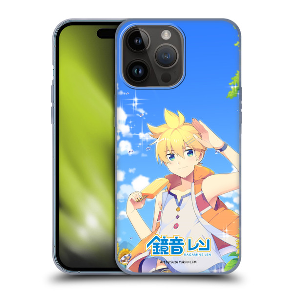 Hatsune Miku Characters Kagamine Len Soft Gel Case for Apple iPhone 15 Pro Max