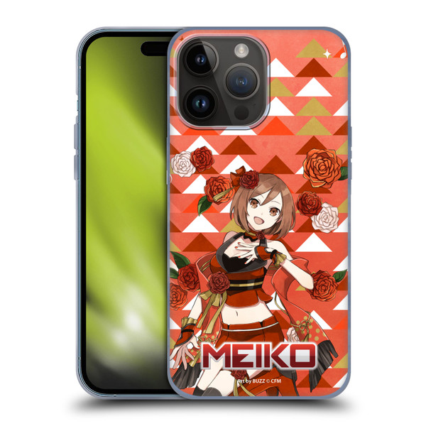 Hatsune Miku Characters Meiko Soft Gel Case for Apple iPhone 15 Pro Max