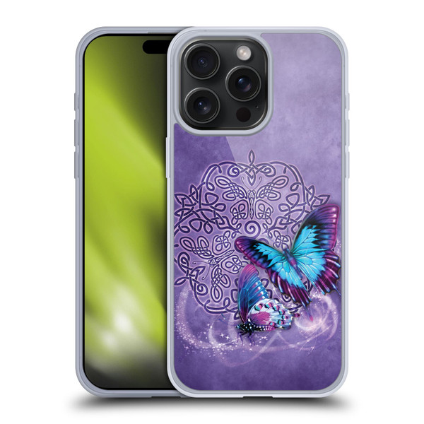 Brigid Ashwood Celtic Wisdom Butterfly Soft Gel Case for Apple iPhone 15 Pro Max