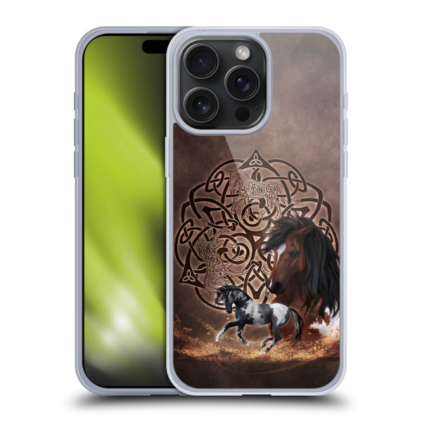 Brigid Ashwood Celtic Wisdom Horse Soft Gel Case for Apple iPhone 15 Pro Max