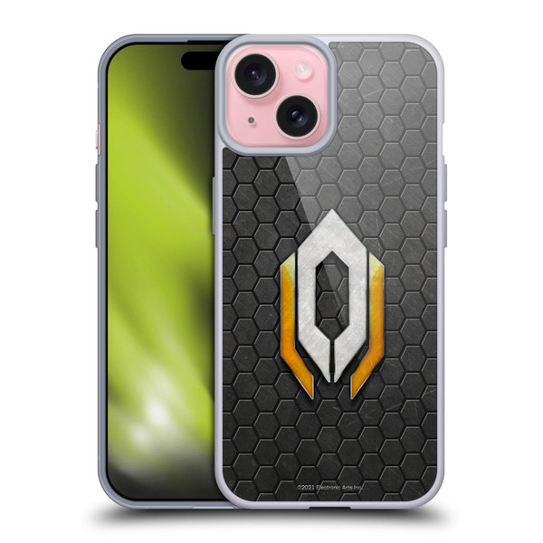 EA Bioware Mass Effect Graphics Cerberus Logo Soft Gel Case for Apple iPhone 15 & MagSafe