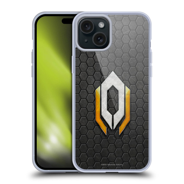 EA Bioware Mass Effect Graphics Cerberus Logo Soft Gel Case for Apple iPhone 15 Plus & MagSafe