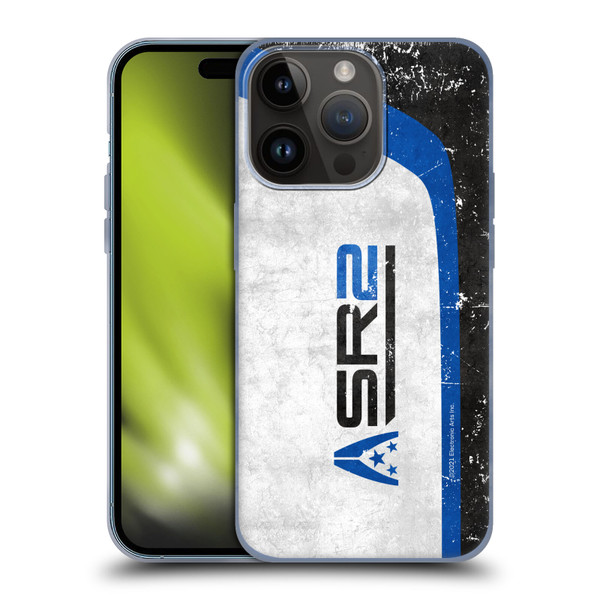 EA Bioware Mass Effect 3 Badges And Logos SR2 Normandy Soft Gel Case for Apple iPhone 15 Pro