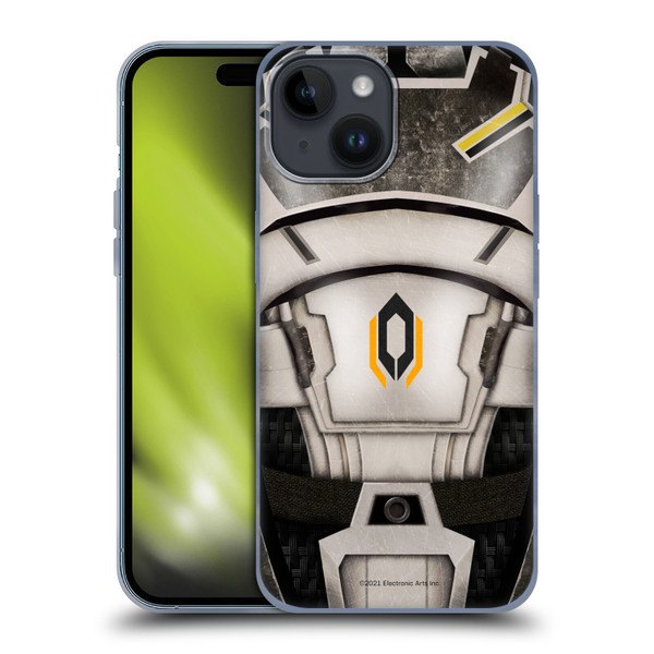 EA Bioware Mass Effect Armor Collection Cerberus Soft Gel Case for Apple iPhone 15