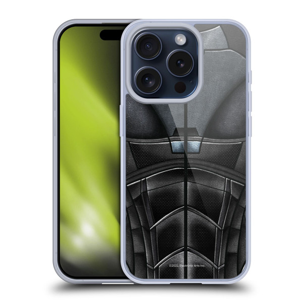 EA Bioware Mass Effect Armor Collection N7 Soft Gel Case for Apple iPhone 15 Pro