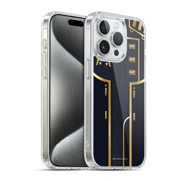 EA Bioware Mass Effect Armor Collection Officer Soft Gel Case for Apple iPhone 15 Pro & MagSafe