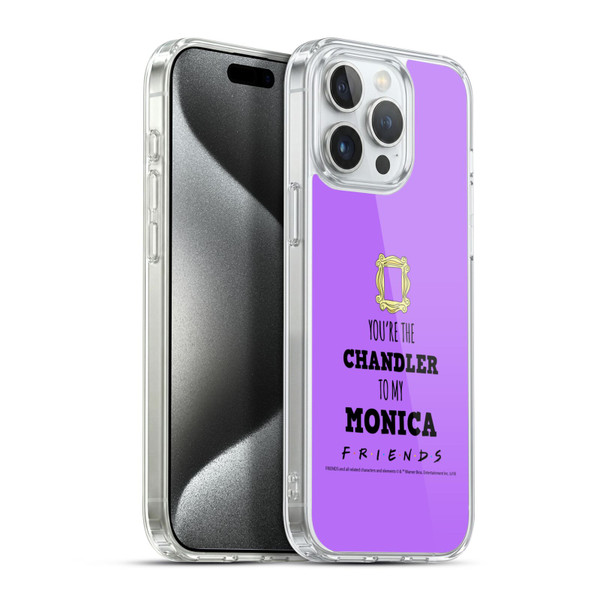 Friends TV Show Quotes BFF Soft Gel Case for Apple iPhone 15 Pro Max & MagSafe