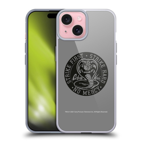 Cobra Kai Graphics Strike Logo 2 Soft Gel Case for Apple iPhone 15 & MagSafe