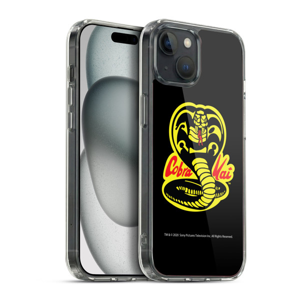Cobra Kai Graphics Logo Soft Gel Case for Apple iPhone 15 Plus & MagSafe
